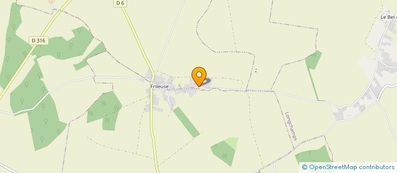 localisation de l'entreprise MONSIEUR GILLES HERMAND  LA NEUVE-GRANGE