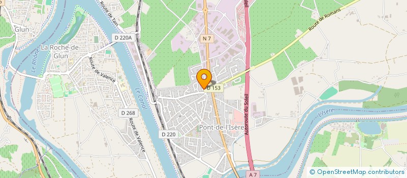 localisation de l'entreprise MONSIEUR GILLES HERNANDEZ à PONT-DE-L'ISERE