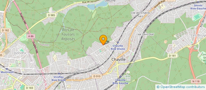 localisation de l'entreprise MONSIEUR GILLES HERVE DANIEL BOCS à CHAVILLE