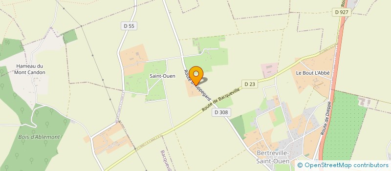 localisation de l'entreprise MONSIEUR GILLES HEURTAUX  BERTREVILLE-SAINT-OUEN