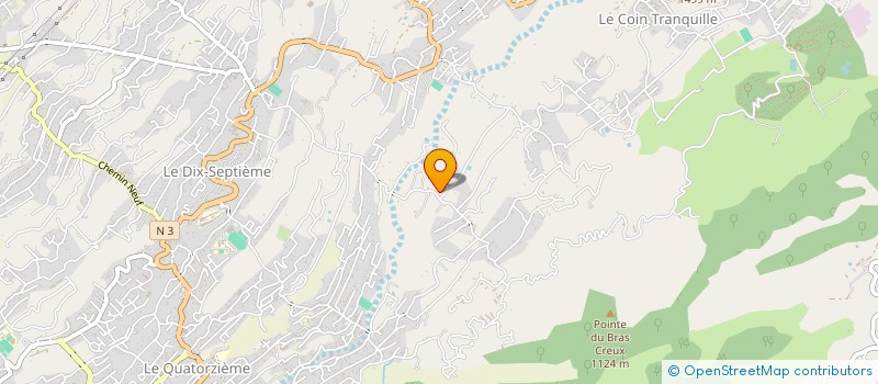 localisation de l'entreprise MONSIEUR GILLES HOAREAU  LE TAMPON