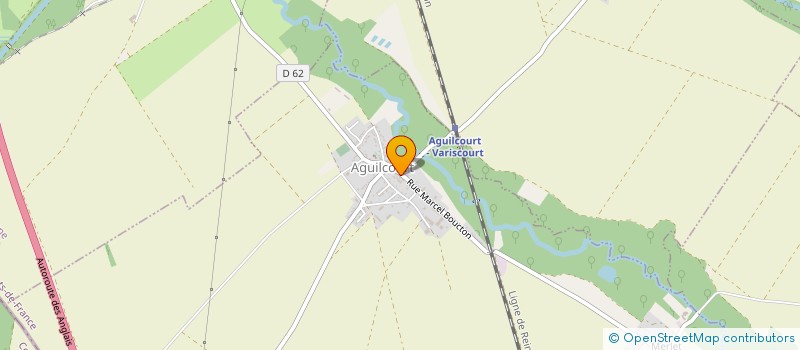 localisation de l'entreprise MONSIEUR GILLES HOCHARD à AGUILCOURT