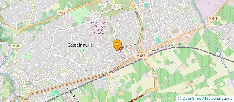 localisation de l'entreprise MONSIEUR GILLES HOGUILLARD à CASTELNAU-LE-LEZ