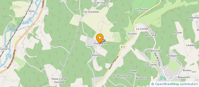 localisation de l'entreprise MONSIEUR GILLES HOREAU  CHAMPCEVINEL