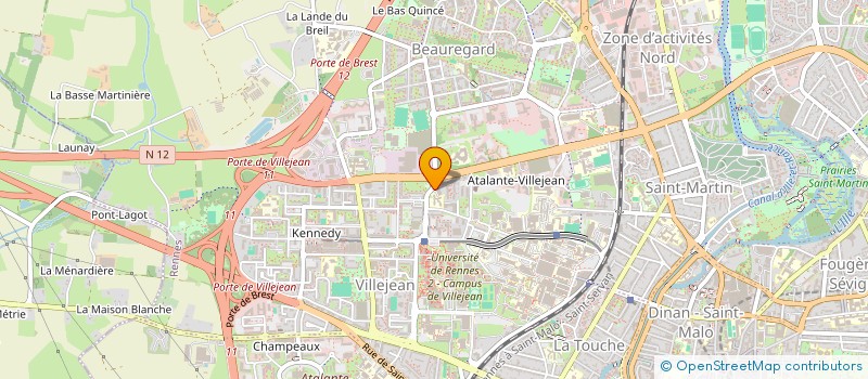 localisation de l'entreprise MONSIEUR GILLES HORVAIS à RENNES