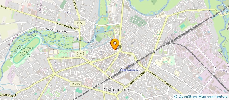 localisation de l'entreprise MONSIEUR GILLES HOUELLEU à CHATEAUROUX