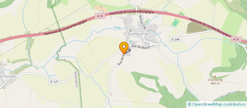 localisation de l'entreprise MONSIEUR GILLES HUBERT à CELLES-EN-BASSIGNY