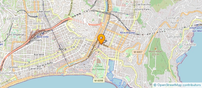 localisation de l'entreprise MONSIEUR GILLES HUGUET à NICE