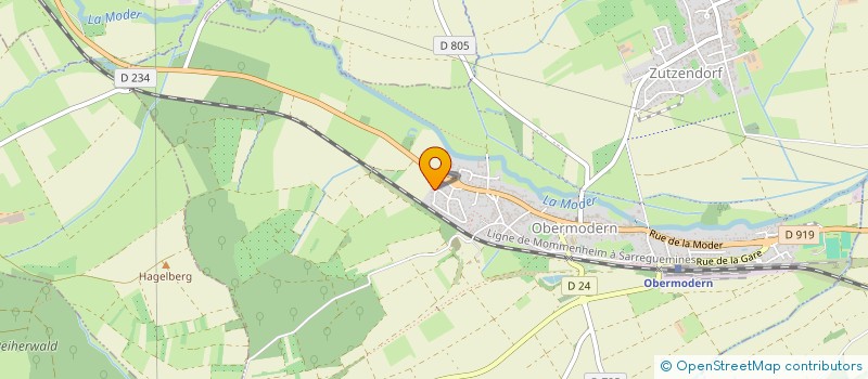 localisation de l'entreprise MONSIEUR GILLES ILLIG  OBERMODERN-ZUTZENDORF