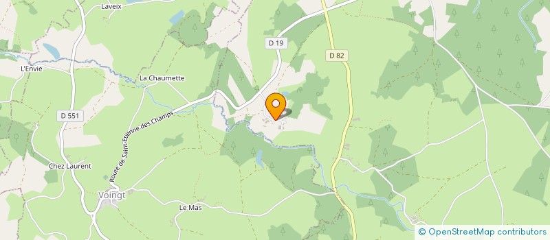 localisation de l'entreprise MONSIEUR GILLES IMBAUD  MIREMONT