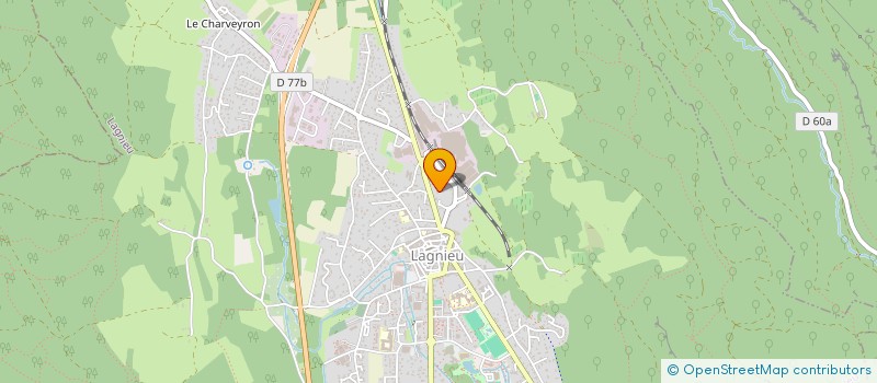 localisation de l'entreprise MONSIEUR GILLES IPPOLITI  LAGNIEU