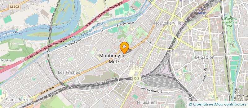 localisation de l'entreprise MONSIEUR GILLES ITURRIA à MONTIGNY-LES-METZ