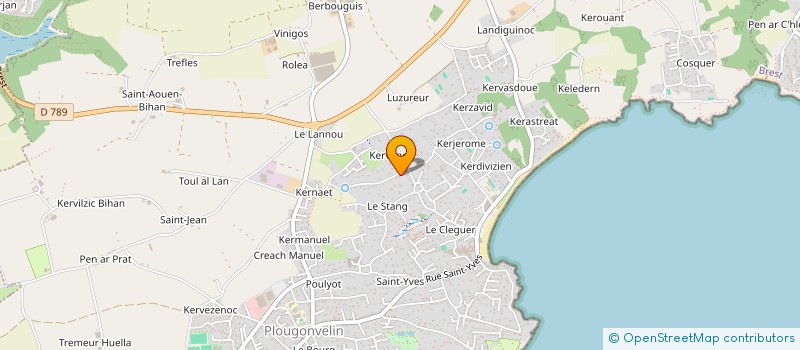 localisation de l'entreprise MONSIEUR GILLES IZOULET à PLOUGONVELIN
