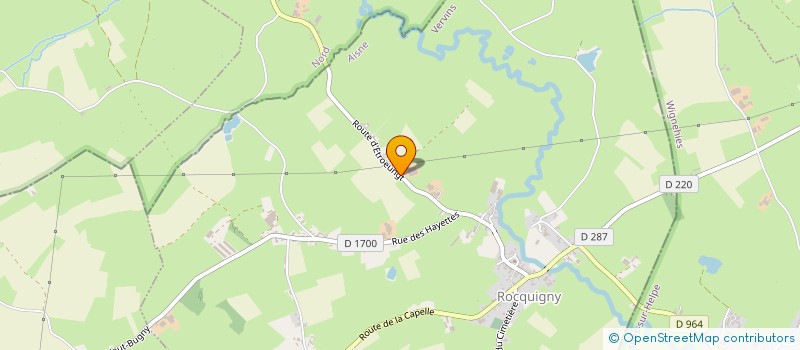 localisation de l'entreprise MONSIEUR GILLES JANOT  ROCQUIGNY