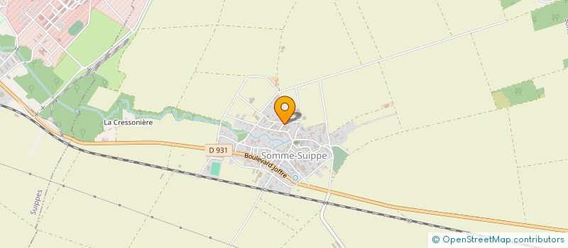 localisation de l'entreprise MONSIEUR GILLES JANSON  SOMME-SUIPPE