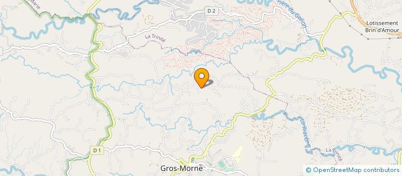 localisation de l'entreprise MONSIEUR GILLES JEAN-MICHEL  GROS-MORNE