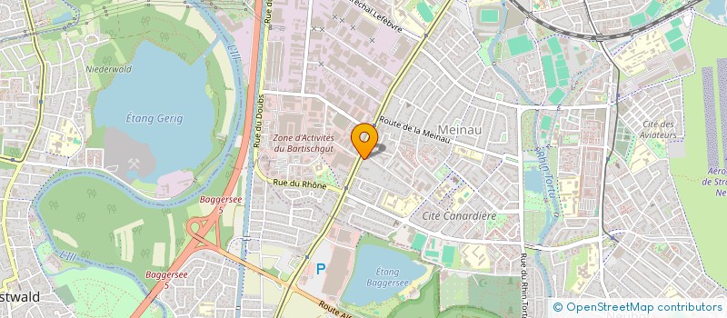 localisation de l'entreprise MONSIEUR GILLES JENNY à STRASBOURG