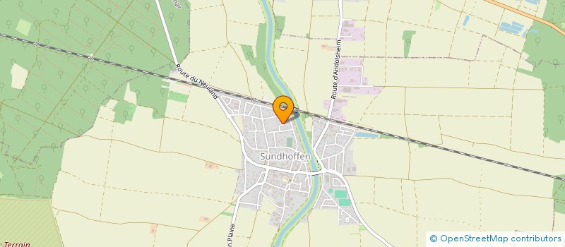 localisation de l'entreprise MONSIEUR GILLES JERONIMO  SUNDHOFFEN