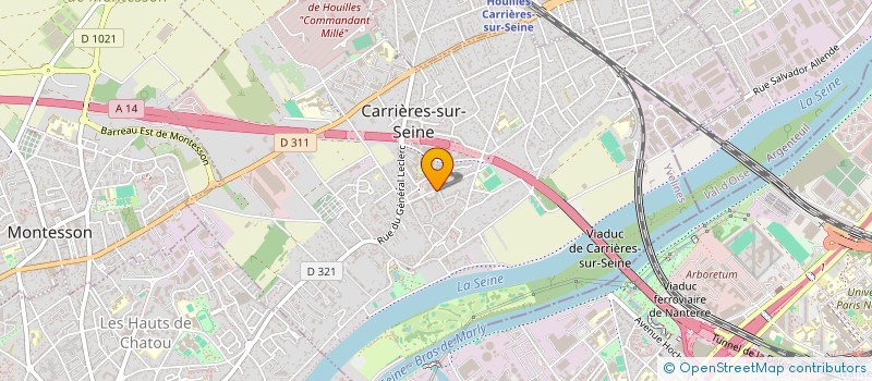 localisation de l'entreprise MONSIEUR GILLES JERONIMO BI à CARRIERES-SUR-SEINE