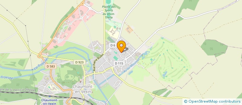 localisation de l'entreprise MONSIEUR GILLES JESSE à CHAUMONT-EN-VEXIN