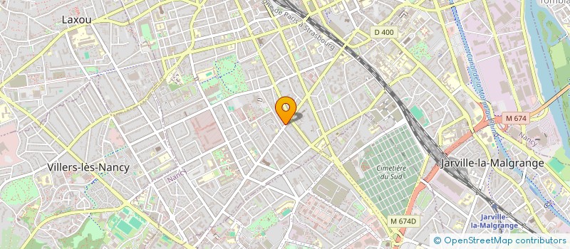 localisation de l'entreprise MONSIEUR GILLES JEUDY  NANCY