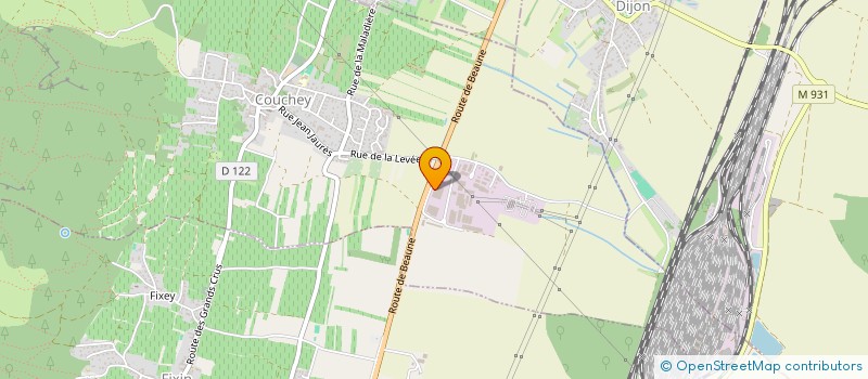 localisation de l'entreprise MONSIEUR GILLES JEUVREY  GENLIS