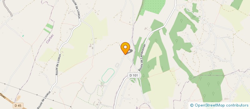 localisation de l'entreprise MONSIEUR GILLES JOLIVET  CLARBEC