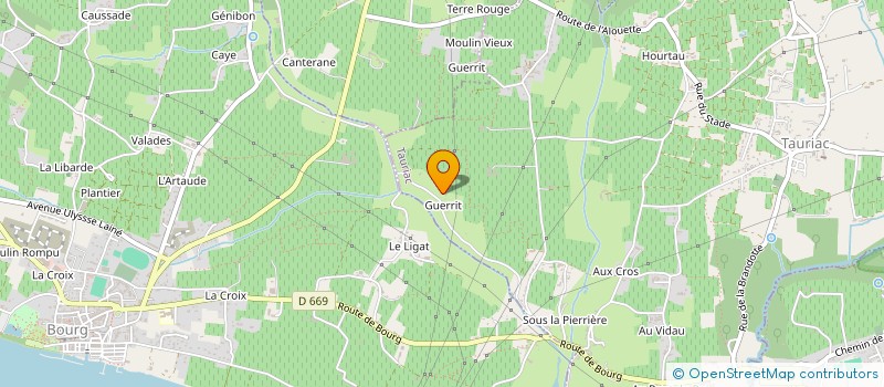 localisation de l'entreprise MONSIEUR GILLES JONAS  LANSAC