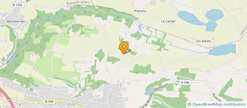 localisation de l'entreprise MONSIEUR GILLES JOUAULT  RUY-MONTCEAU