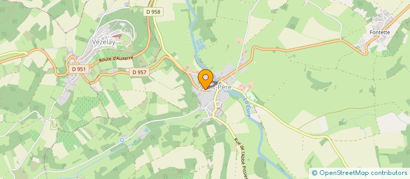 localisation de l'entreprise MONSIEUR GILLES JOYEUX  FONTENAY-PRES-VEZELAY