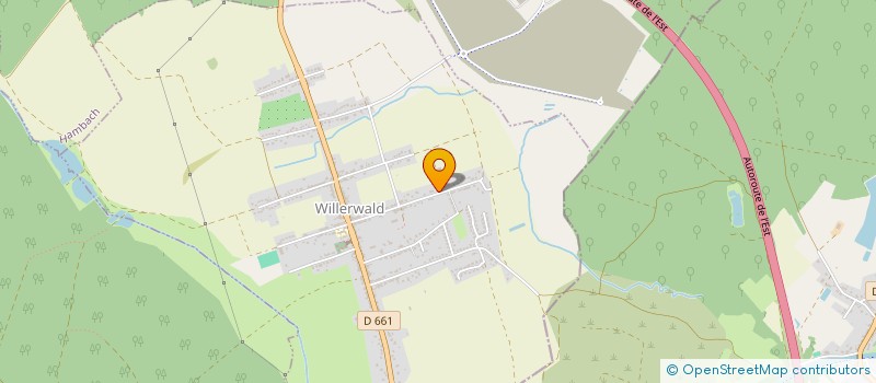 localisation de l'entreprise MONSIEUR GILLES JUNCKER  WILLERWALD