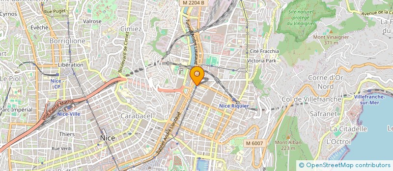 localisation de l'entreprise MONSIEUR GILLES K'VAREC à NICE