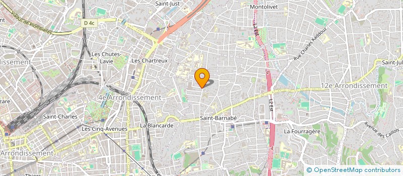 localisation de l'entreprise MONSIEUR GILLES KARSENTY à MARSEILLE