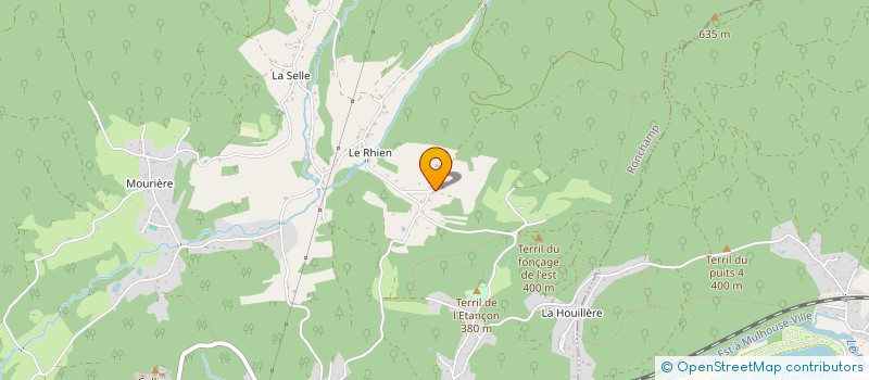 localisation de l'entreprise MONSIEUR GILLES KEIFLIN  RONCHAMP