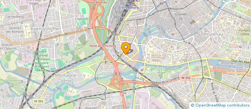 localisation de l'entreprise MONSIEUR GILLES KEMPF à STRASBOURG