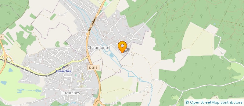 localisation de l'entreprise MONSIEUR GILLES KIEFFER à LUZARCHES