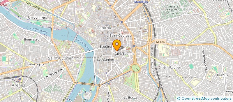 localisation de l'entreprise MONSIEUR GILLES KLEIN  TOULOUSE