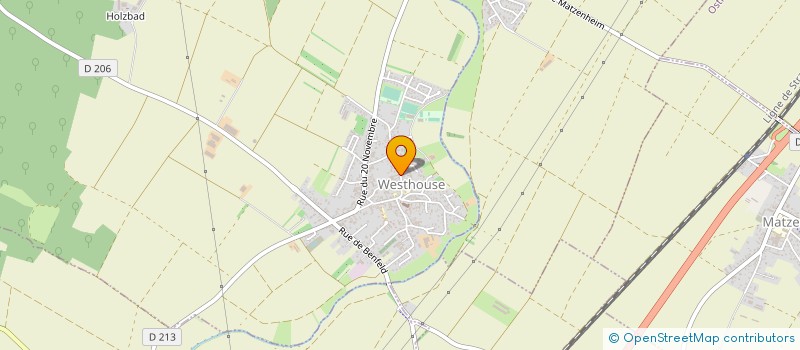 localisation de l'entreprise MONSIEUR GILLES KORNMANN  WESTHOUSE