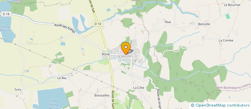 localisation de l'entreprise MONSIEUR GILLES KOTLAREK  VALEILLE