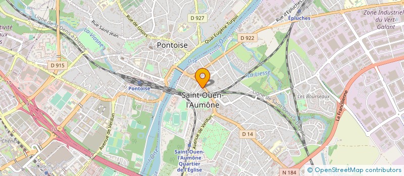 localisation de l'entreprise MONSIEUR GILLES KREMER à SAINT-OUEN-L'AUMONE