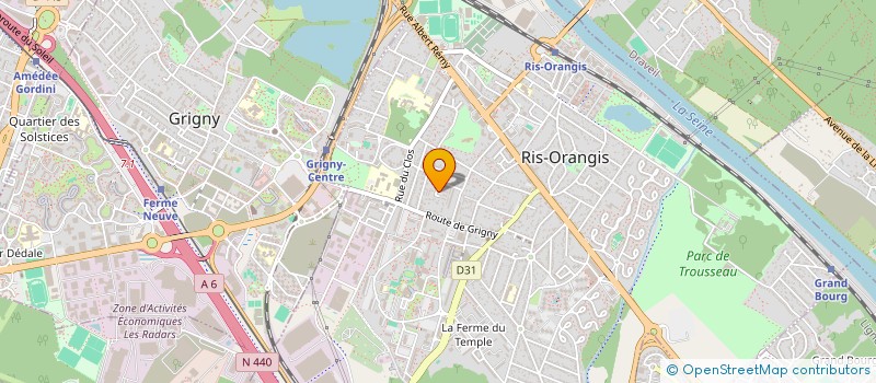 localisation de l'entreprise MONSIEUR GILLES KTOURZA à RIS-ORANGIS