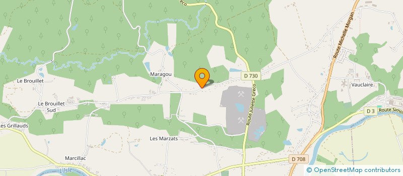 localisation de l'entreprise MONSIEUR GILLES KULINSKI  MONTPON-MENESTEROL