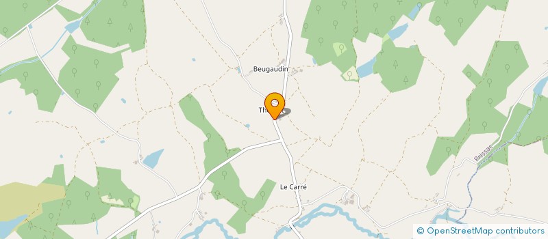 localisation de l'entreprise MONSIEUR GILLES LABERTHONNIERE à PRISSAC