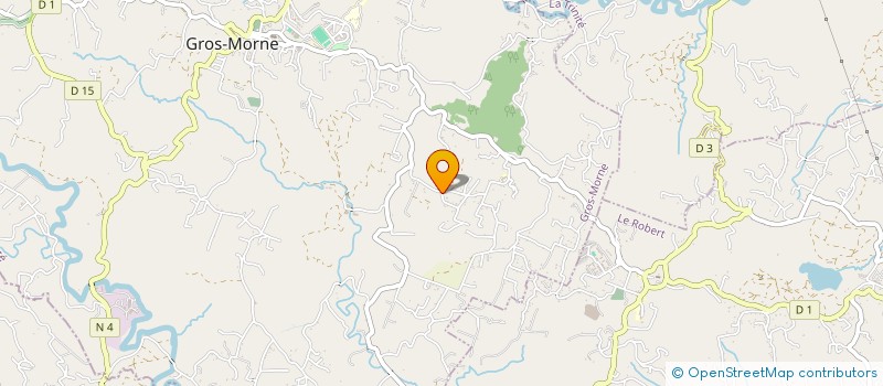 localisation de l'entreprise MONSIEUR GILLES LABETAN  GROS-MORNE