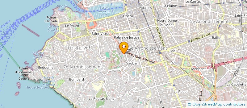 localisation de l'entreprise MONSIEUR GILLES LACAPE à MARSEILLE