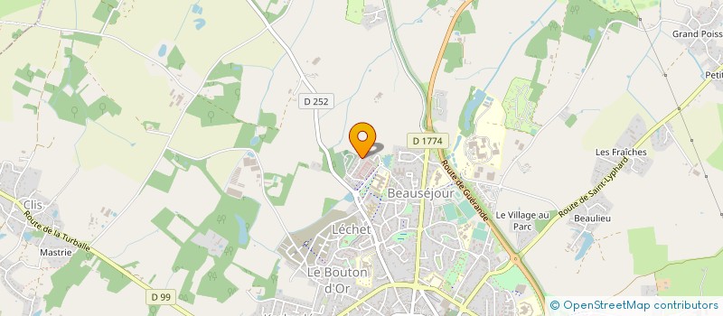 localisation de l'entreprise MONSIEUR GILLES LAGRENEE  GUERANDE