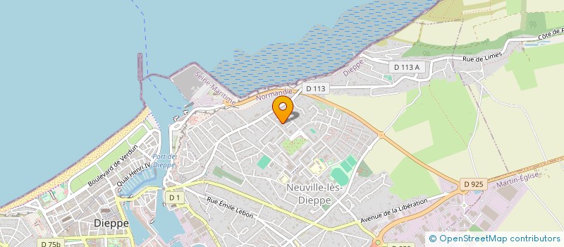 localisation de l'entreprise MONSIEUR GILLES LAMBERT à DIEPPE