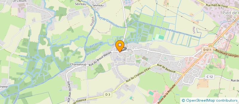 localisation de l'entreprise MONSIEUR GILLES LAMBERT DE CREMEUR  BESSINES