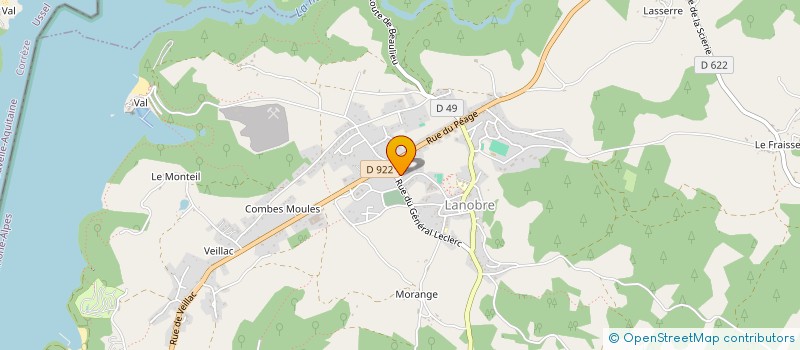 localisation de l'entreprise MONSIEUR GILLES LAMBIN à LANOBRE