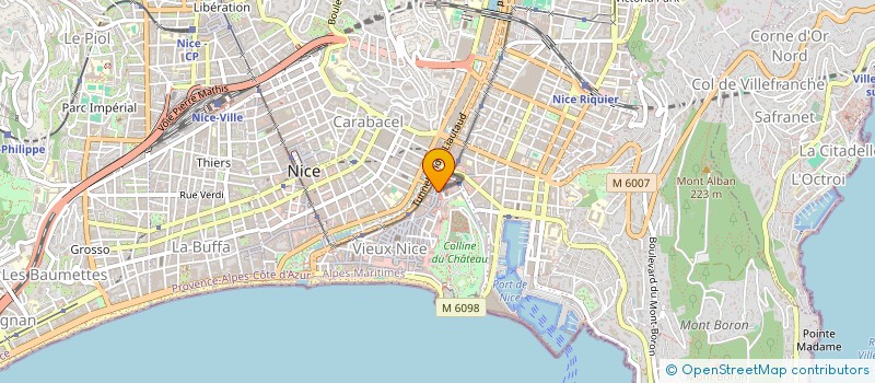 localisation de l'entreprise MONSIEUR GILLES LAMERIE à NICE